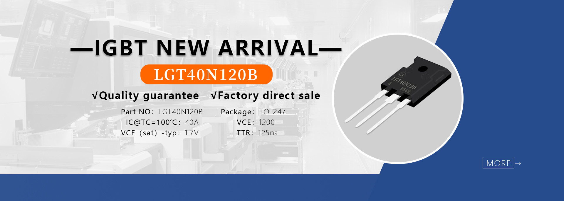 chất lượng IGBT biến tần nhà máy sản xuất