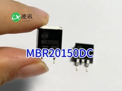 MBR20150DC Điện áp thấp phía trước Schottky Diodes