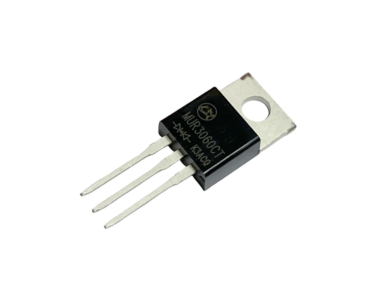 30A600V MUR3060CT TO-220AB 25ns Máy điều chỉnh khôi phục siêu nhanh cho mạch tần số cao