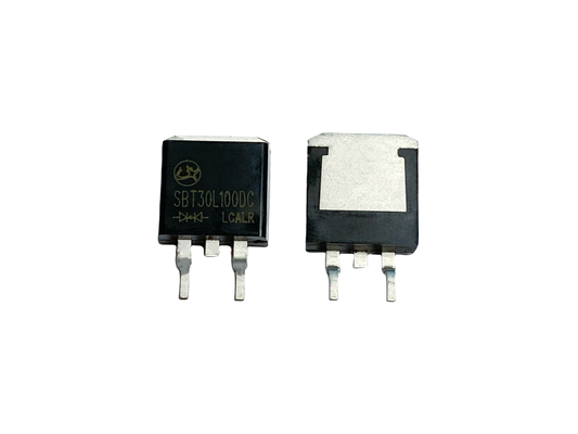 30A100V TO-263 SBT30L100DC Đèn bề mặt VF thấp Schottky Diodes với tổn thất điện thấp