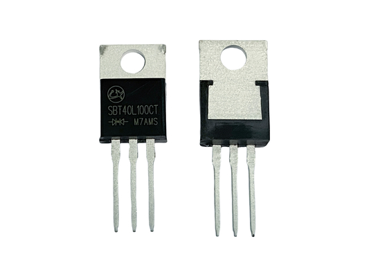 40A100V SBT40L100CT Tốc độ chuyển đổi nhanh Tốc độ chuyển đổi thấp VF Schottky Cho nguồn cung cấp điện