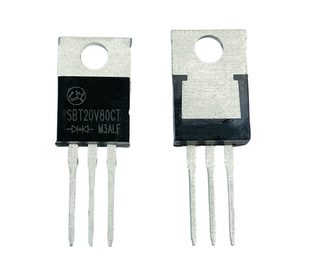20A80V SBT20V80CT Tốc độ chuyển đổi nhanh Diodes Schottky VF thấp cho bộ chỉnh sửa
