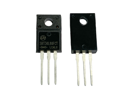 30A80V SBT30L80FCT TO-220F Diode Schottky hiệu suất cao VF thấp cho các nguồn điện