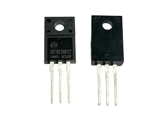 10A100V SBT10L100FCT Thời gian phục hồi ngược thấp cho điện áp phía trước thấp cho nguồn cung cấp điện