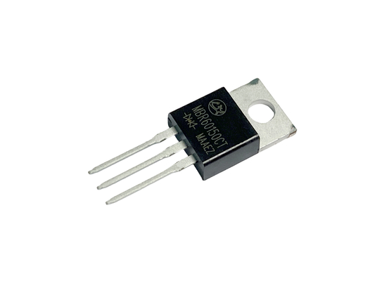 60A150V TO-220AB Schottky Barrier Diodes với tốc độ chuyển đổi nhanh MBR60150CT