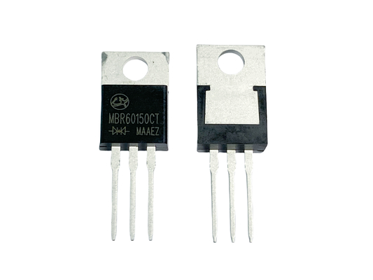 60A150V TO-220AB Schottky Barrier Diodes với tốc độ chuyển đổi nhanh MBR60150CT