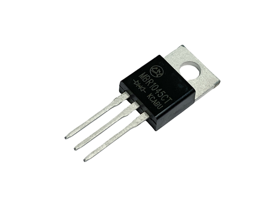 10A45V MBR1045CT Điện áp phía trước thấp VF Schottky Barrier Diodes cho bộ điều hợp