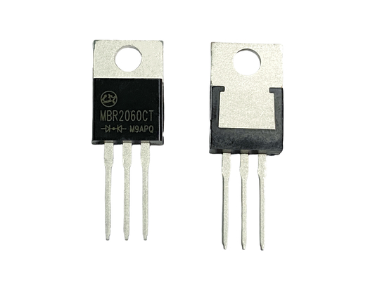 20A60V MBR2060CT Schottky Barrier Diodes với điện áp phía trước VF thấp
