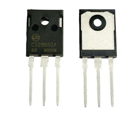 28A500V CS28N50A6 MOSFET điện áp chia cắt cao cho nguồn cung cấp điện chế độ chuyển đổi