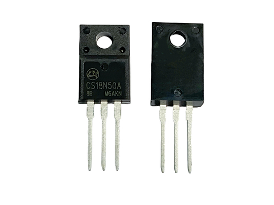18A500V CS18N50A8 TO-220F Thick Frame High Voltage Mosfet Cho nguồn cung cấp điện không bị gián đoạn