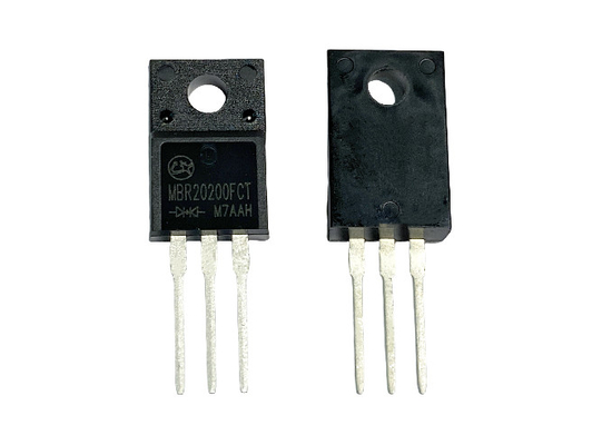 20A 200V Schottky Diode và điện áp phía trước VF thấp cho động cơ động cơ MBR20200FCT