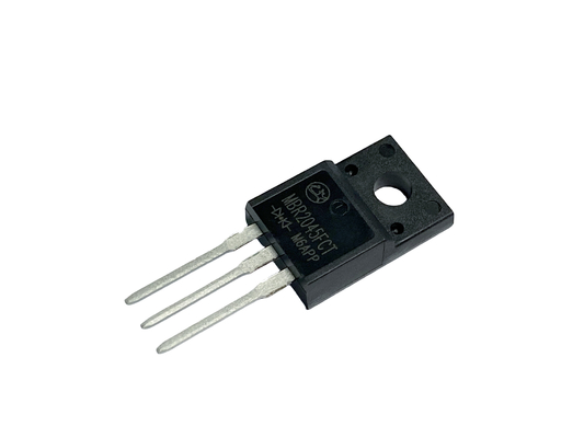 20A 45V Điện lực chuyển đổi tần số cao Schottky Barrier Diodes cho Onboard DC / DC Conerters MBR2045FCT