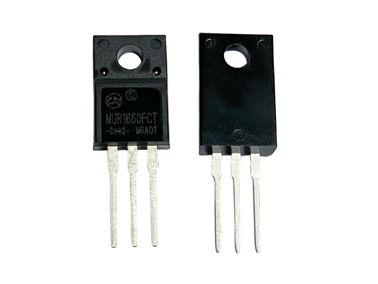 16A600V Diode phục hồi nhanh cho cấu hình bảng mặt trời MUR1660FCT