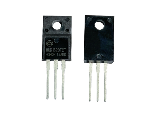 16A200V Mất năng lượng thấp Diode phục hồi nhanh cho Inverter tần số cao MUR1620FCT