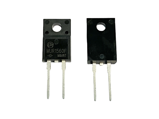 Diode phục hồi nhanh bền với thời gian phục hồi cực cao đến 220FAC MUR1560F